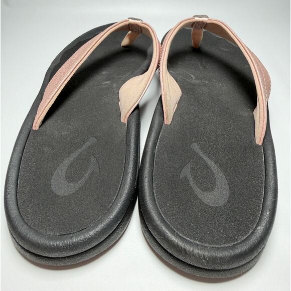 Olukai Ohana Womens Sandals Size 6 Blush Powder Pink Thong | Pre-Owned - Picture 6 of 8